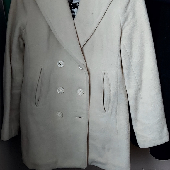 Wool double breasted jacket - Picture 3 of 5